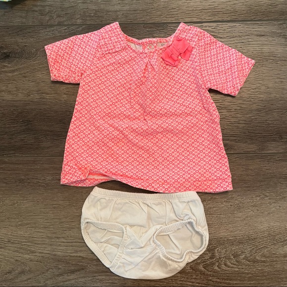 Lot of Carter’s Baby Girl Outfits + 2 Cardigans Sz 6M - Picture 4 of 9